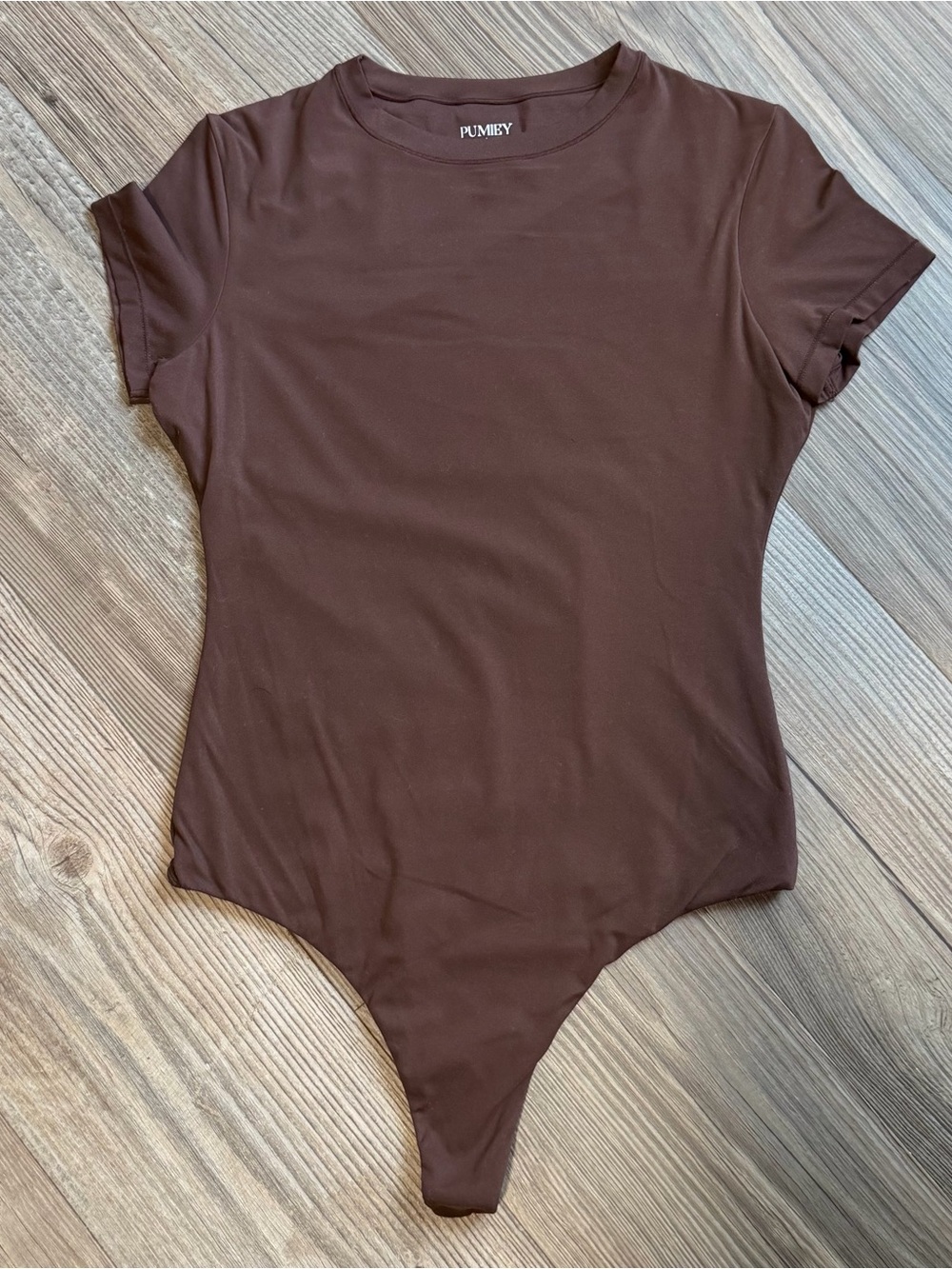 Women’s Brown Pumiey Bodysuit